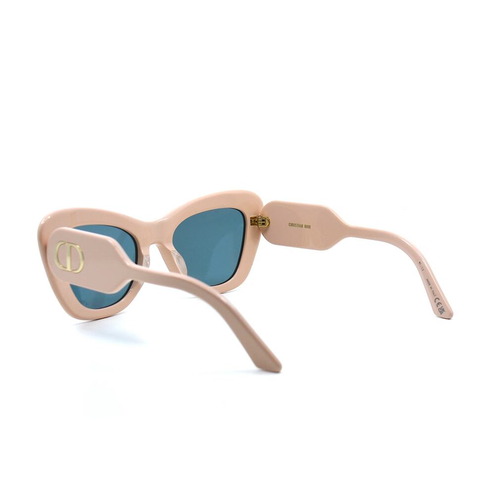 NEW DIOR DIORBOBBY B1U POWDER PINK BLUE WOMEN AUTHENTIC SUNGLASSES - Picture 8 of 13